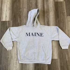 Maine Grey Hoodie!